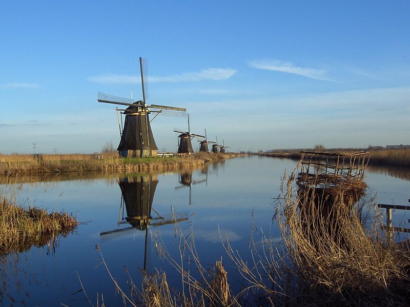 Kinderdijk windmills